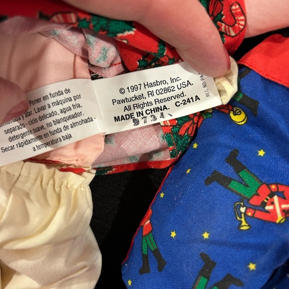 Hasbro Raggedy Ann and Andy collectors edition 12” long. Holiday season edition - Picture 10 of 12